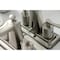 Kingston Brass FB4648SVL 4-Inch Centerset Bathroom Faucet with Retail Pop-Up, Brushed Nickel FB4648SVL - alternate 2